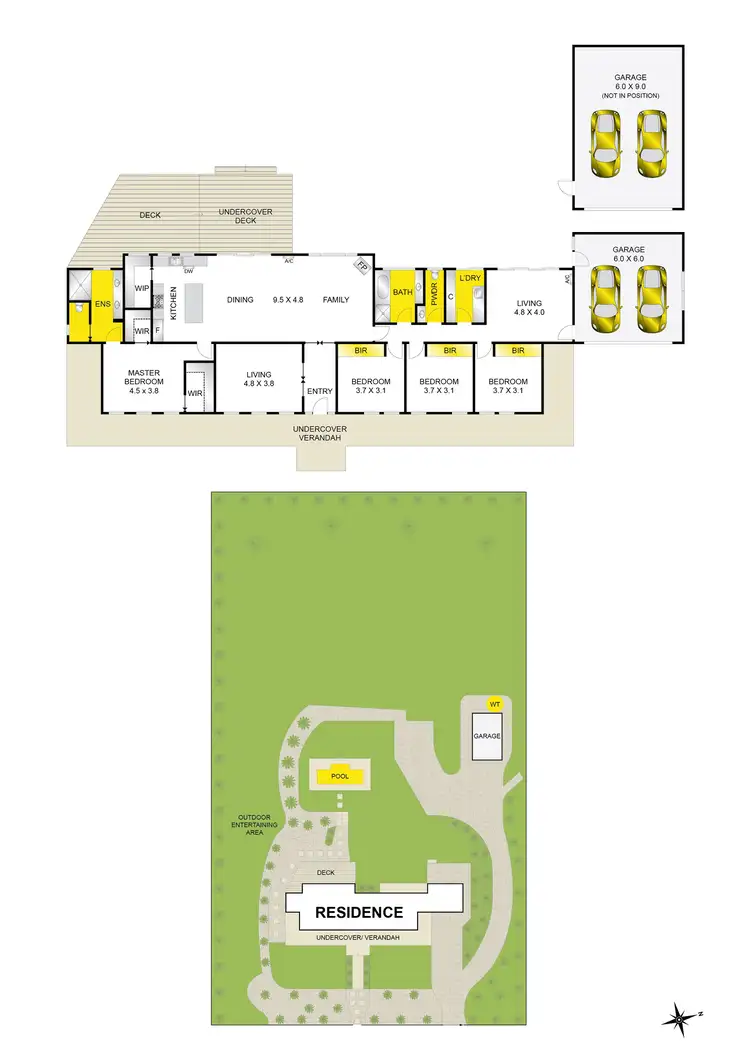 Floorplan of Homely house listing, 7 Dinnys Lane, Batesford VIC 3213
