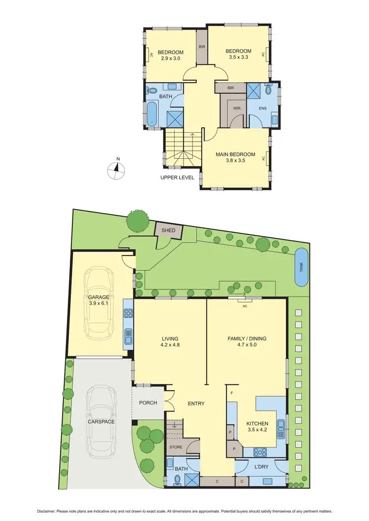 Floorplan of Homely townhouse listing, 12A Buchan Street, Meadow Heights VIC 3048