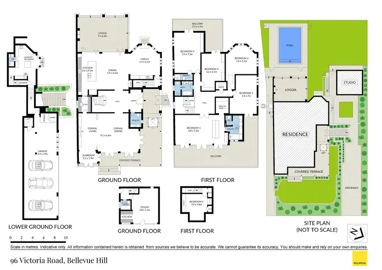 Floorplan of Homely house listing, 96 Victoria Road, Bellevue Hill NSW 2023