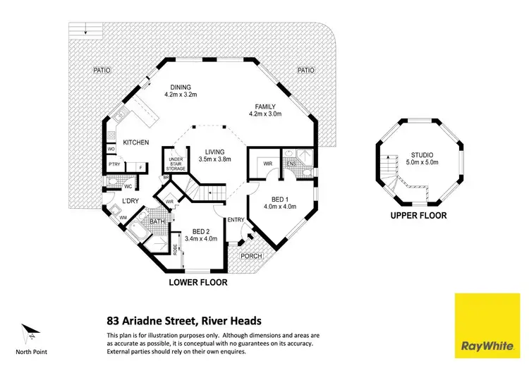 Floorplan of Homely house listing, 83 Ariadne Street, River Heads QLD 4655