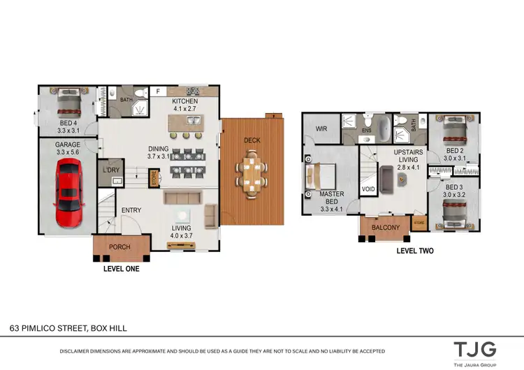 Floorplan of Homely house listing, 63 Pimlico Street, Box Hill NSW 2765