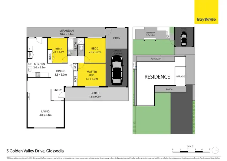 Floorplan of Homely house listing, 5 Golden Valley Drive, Glossodia NSW 2756