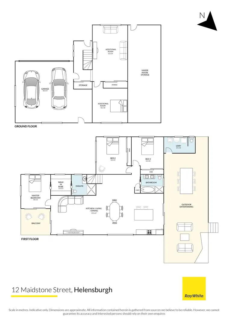 Floorplan of Homely house listing, 12 Maidstone Street, Helensburgh NSW 2508