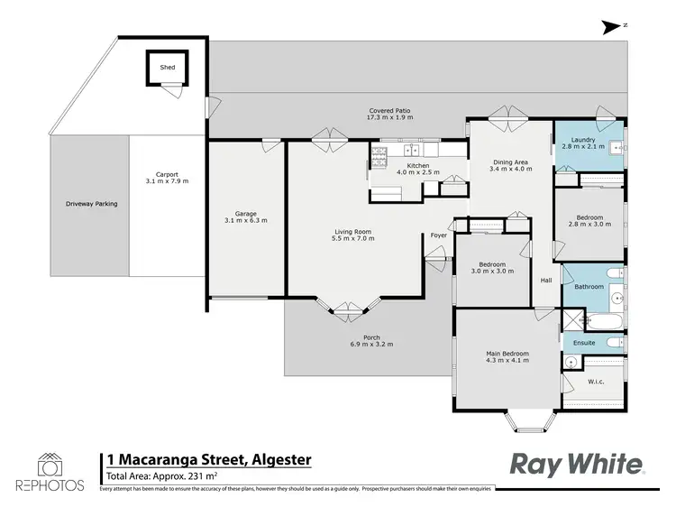 Floorplan of Homely house listing, 1 Macaranga Street, Algester QLD 4115
