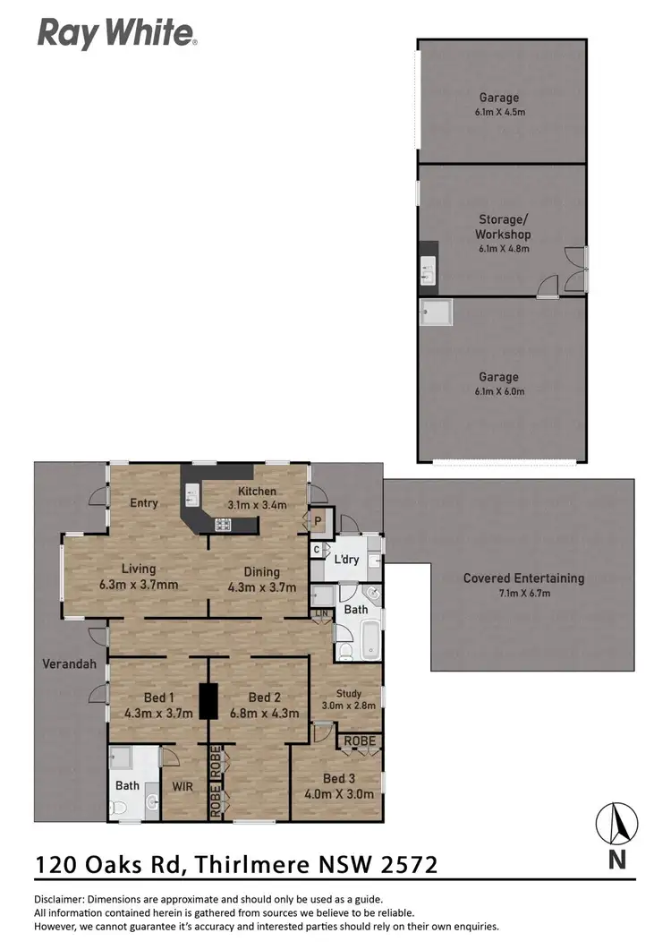 Floorplan of Homely house listing, 120 Oaks Road, Thirlmere NSW 2572