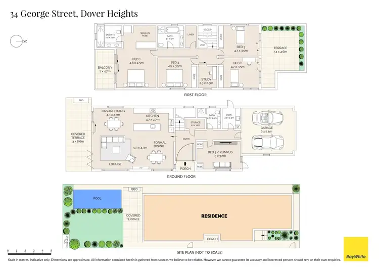 Floorplan of Homely house listing, 34 George Street, Dover Heights NSW 2030