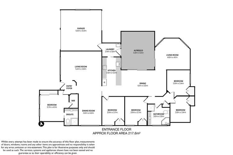 Floorplan of Homely house listing, 5 Hawkes Way, Boat Harbour NSW 2316