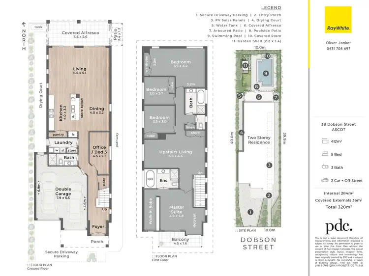 Floorplan of Homely house listing, 38 Dobson Street, Ascot QLD 4007