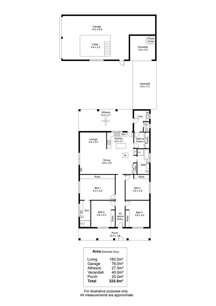 Floorplan of Homely house listing, 8 Claremont Street, Mile End SA 5031