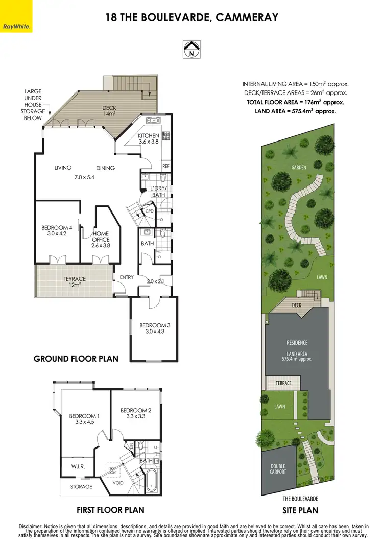 Floorplan of Homely house listing, 18 The Boulevarde, Cammeray NSW 2062