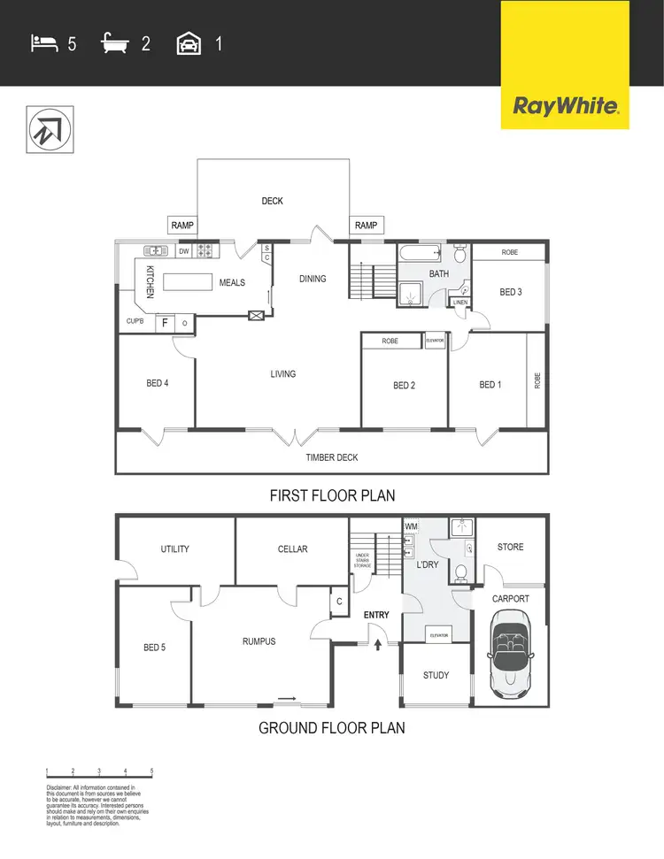Floorplan of Homely house listing, 12 Juwin Street, Aranda ACT 2614