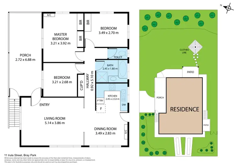 Floorplan of Homely house listing, 11 Irula Street, Bray Park QLD 4500