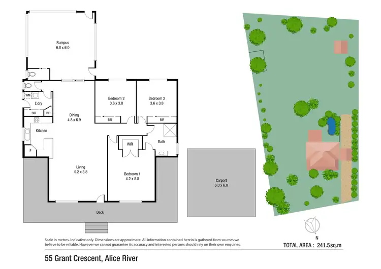 Floorplan of Homely house listing, 55 Grant Crescent, Alice River QLD 4817