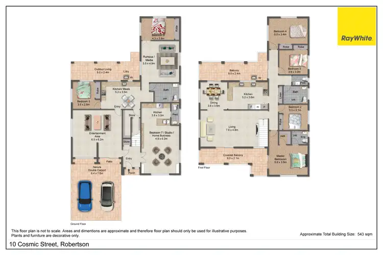Floorplan of Homely house listing, 10 Cosmic Street, Robertson QLD 4109