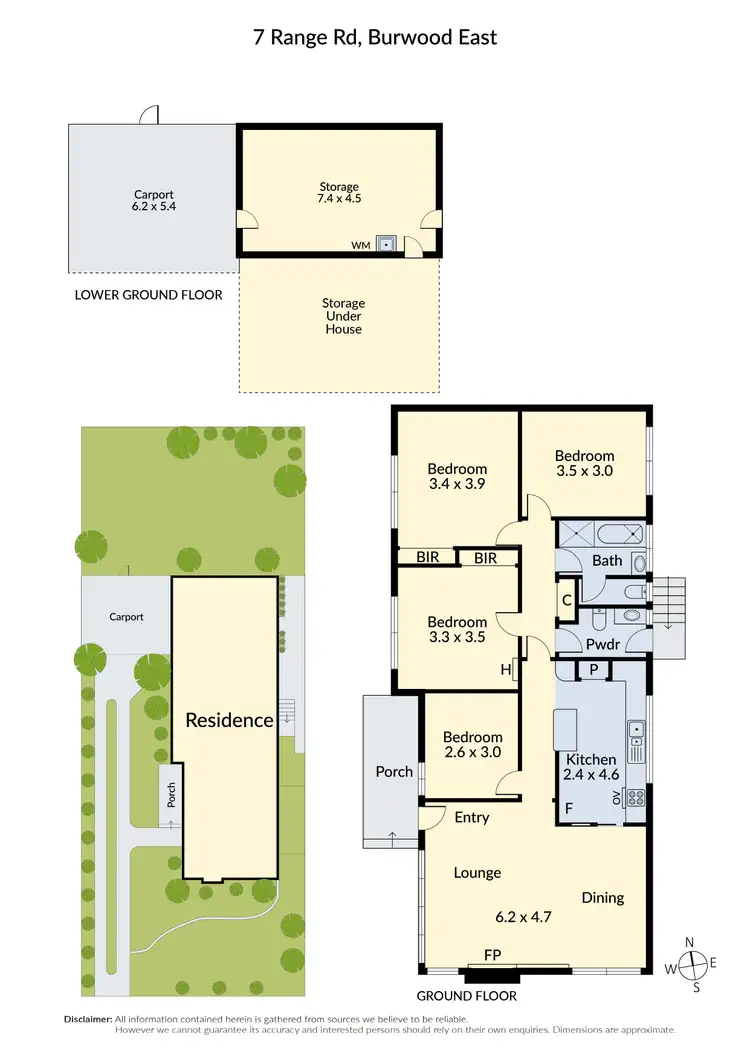 Floorplan of Homely house listing, 7 Range Road, Burwood East VIC 3151