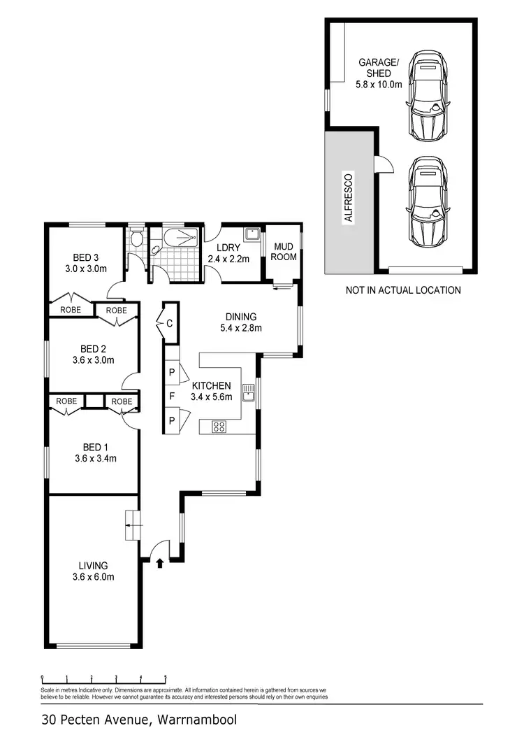 Floorplan of Homely house listing, 30 Pecten Avenue, Warrnambool VIC 3280