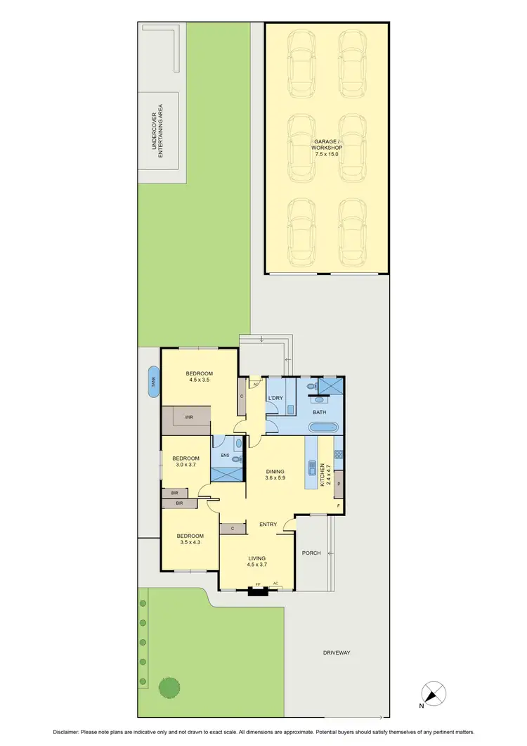 Floorplan of Homely house listing, 6 Fairmount Street, Hadfield VIC 3046