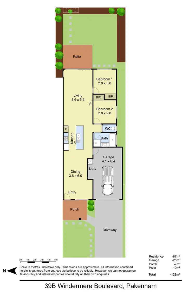 Floorplan of Homely unit listing, 39B Windermere Boulevard, Pakenham VIC 3810