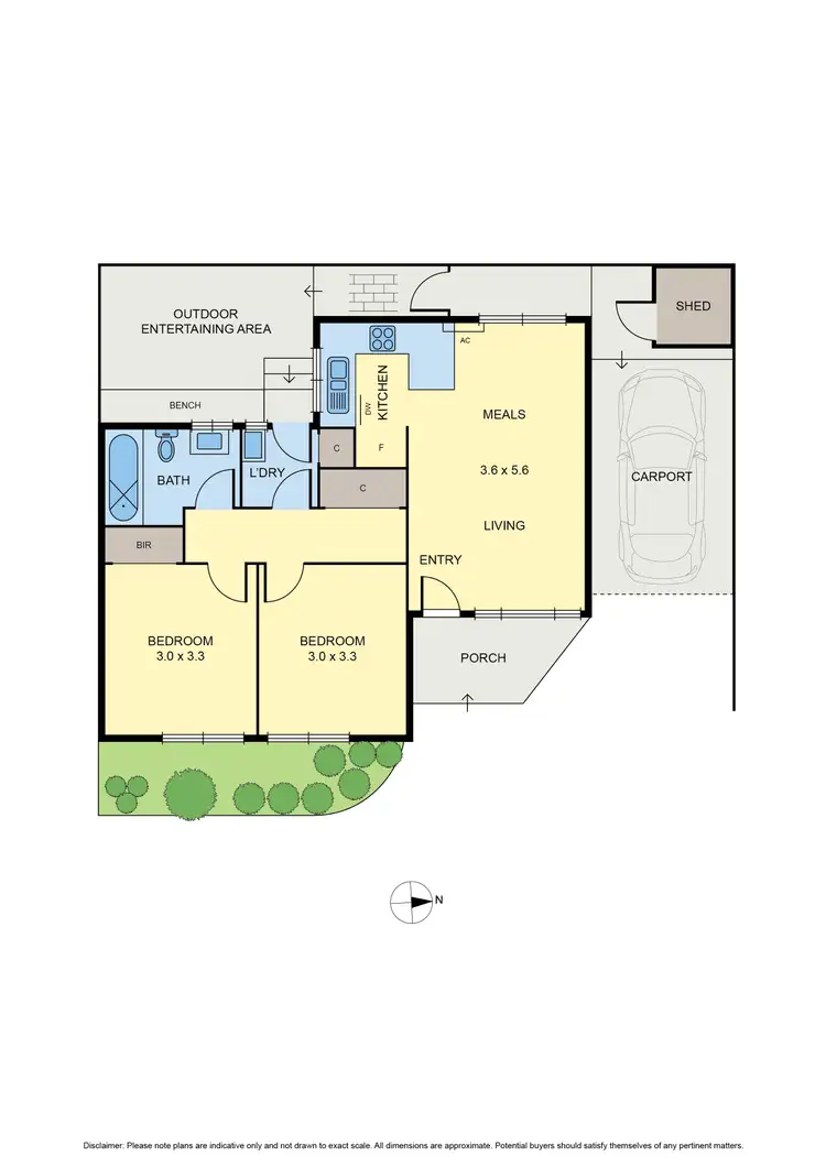 Floorplan of Homely unit listing, 9/35 Murray Street, Brunswick West VIC 3055