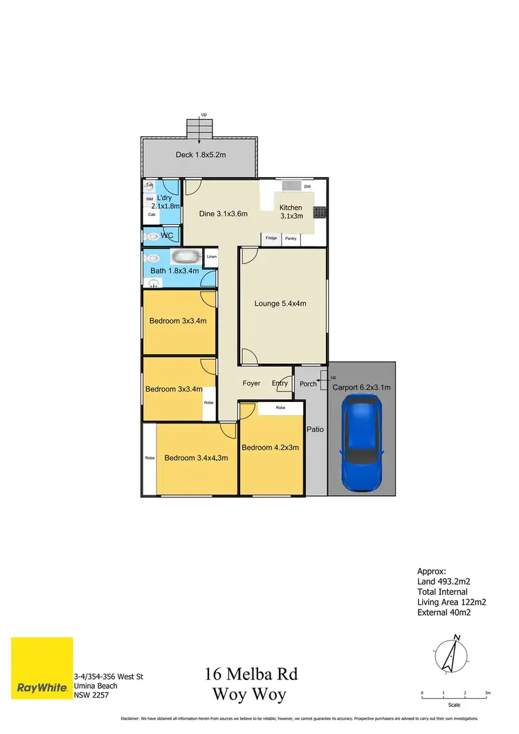 Floorplan of Homely house listing, 16 Melba Road, Woy Woy NSW 2256