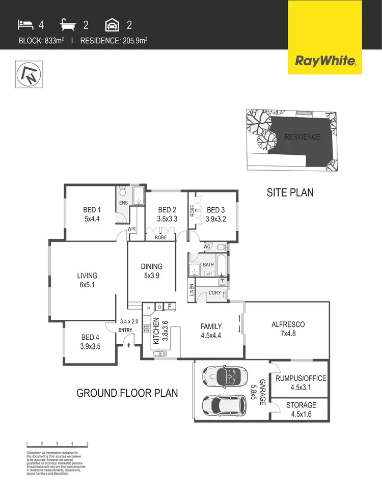 Floorplan of Homely house listing, 16 Buggy Crescent, Mckellar ACT 2617