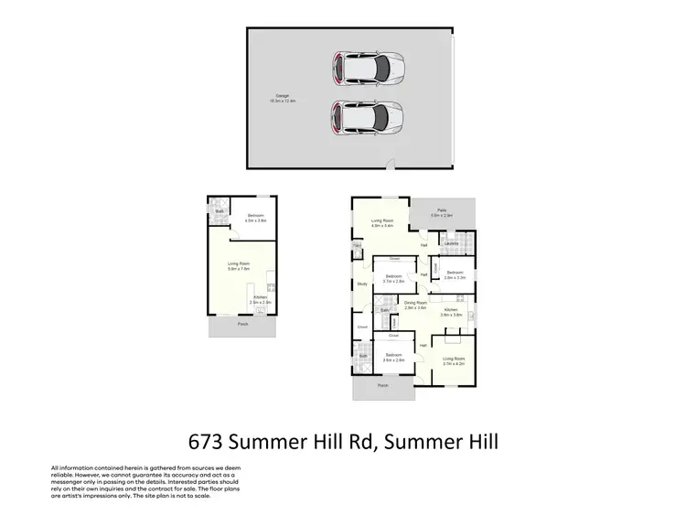 Floorplan of Homely rural property listing, 673 Summer Hill Road, Vacy NSW 2421