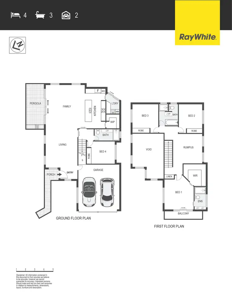 Floorplan of Homely house listing, 17A Rusden Place, Garran ACT 2605