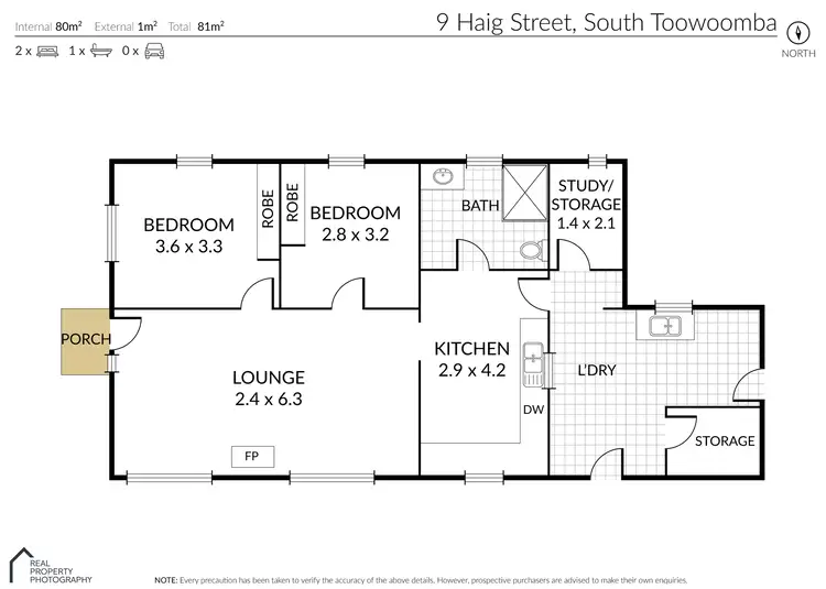 Floorplan of Homely house listing, 9 Haig Street, South Toowoomba QLD 4350