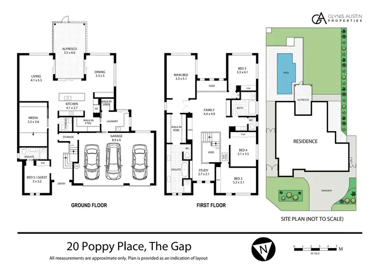 Floorplan of Homely house listing, 20 Poppy Place, The Gap QLD 4061