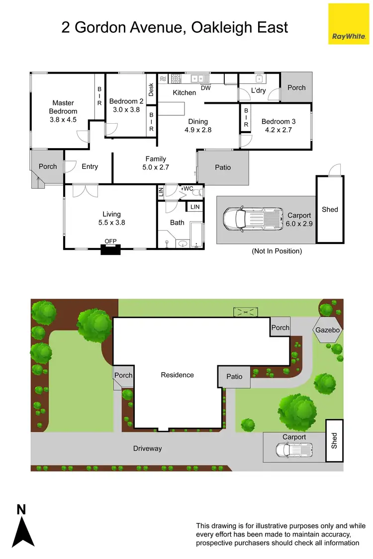 Floorplan of Homely house listing, 2 Gordon Avenue, Oakleigh East VIC 3166