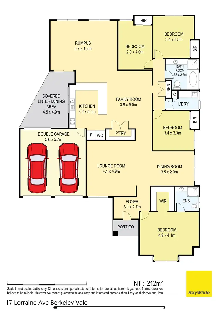 Floorplan of Homely house listing, 17 Lorraine Avenue, Berkeley Vale NSW 2261
