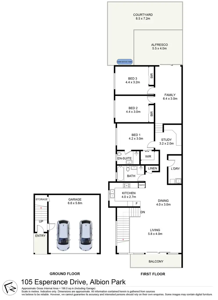 Floorplan of Homely house listing, 105 Esperance Drive, Albion Park NSW 2527