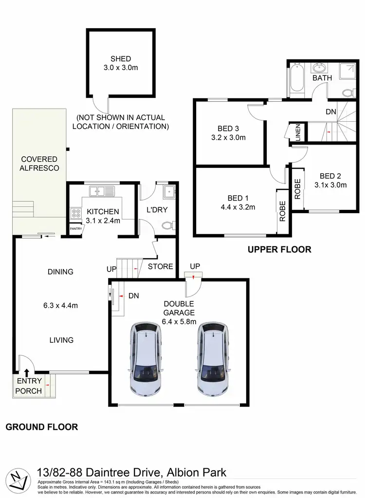 Floorplan of Homely house listing, 13/82-88 Daintree Drive, Albion Park NSW 2527