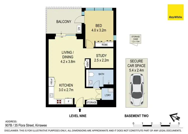 Floorplan of Homely apartment listing, 907B/35 Flora Street, Kirrawee NSW 2232