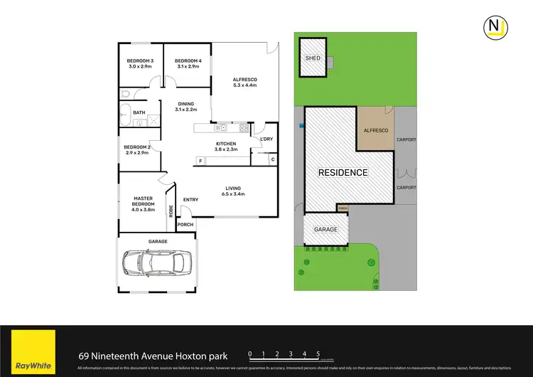 Floorplan of Homely house listing, 69 Nineteenth Avenue, Hoxton Park NSW 2171