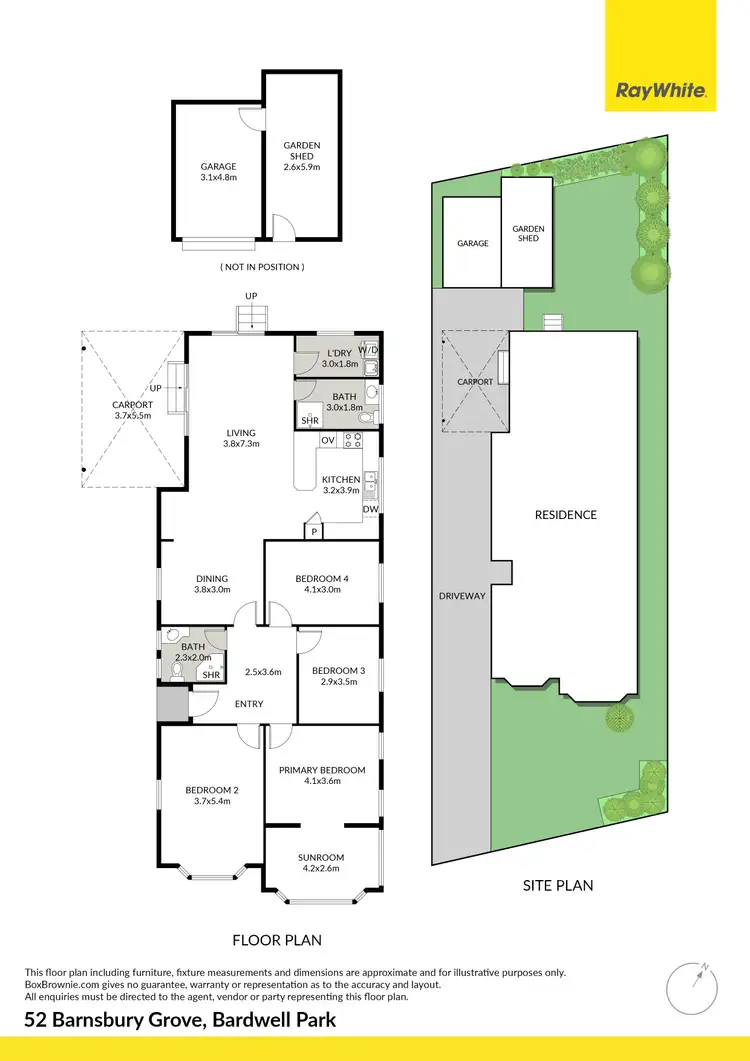 Floorplan of Homely house listing, 52 Barnsbury Grove, Bardwell Park NSW 2207