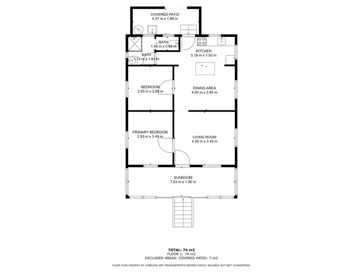 Floorplan of Homely house listing, 50 Reef Street, Gympie QLD 4570