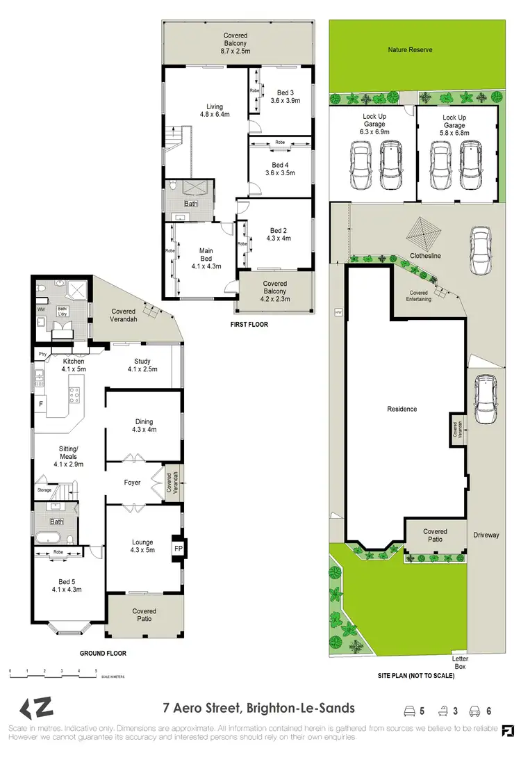 Floorplan of Homely house listing, 7 Aero Street, Brighton Le Sands NSW 2216