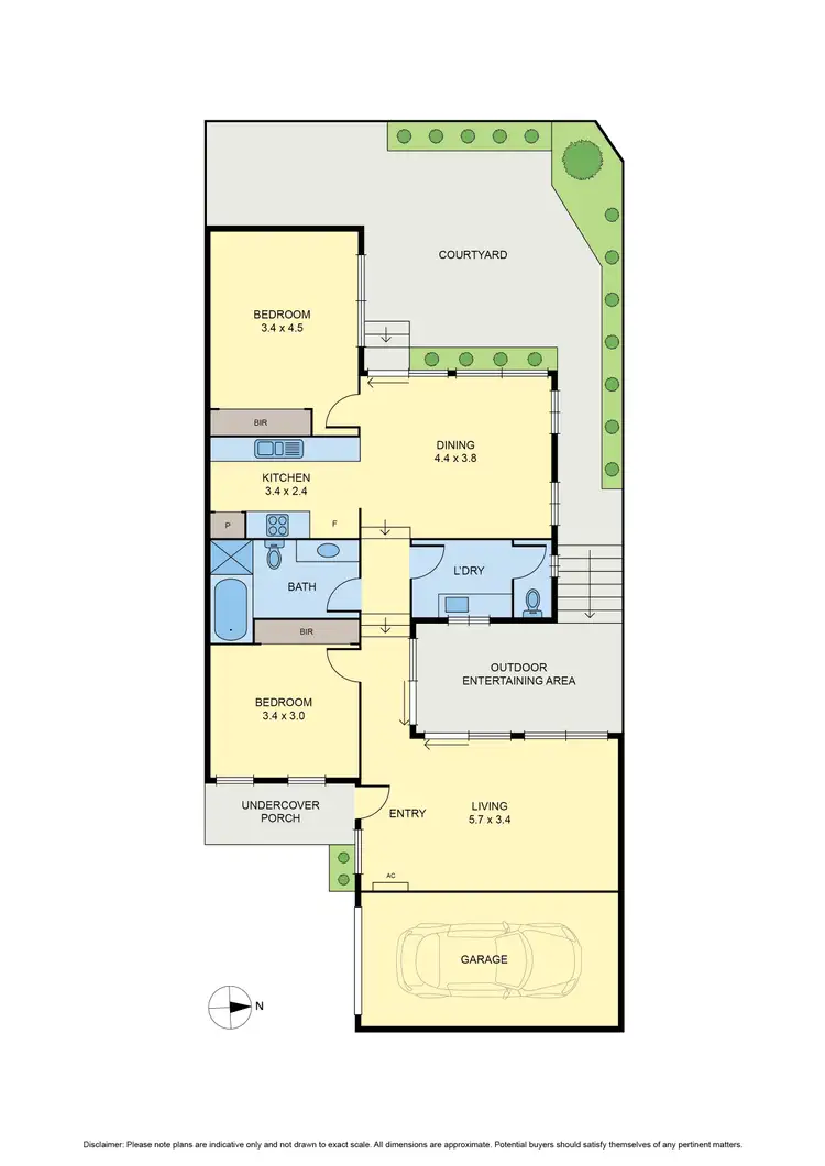 Floorplan of Homely unit listing, 4/19 Ogilvie Street, Essendon VIC 3040