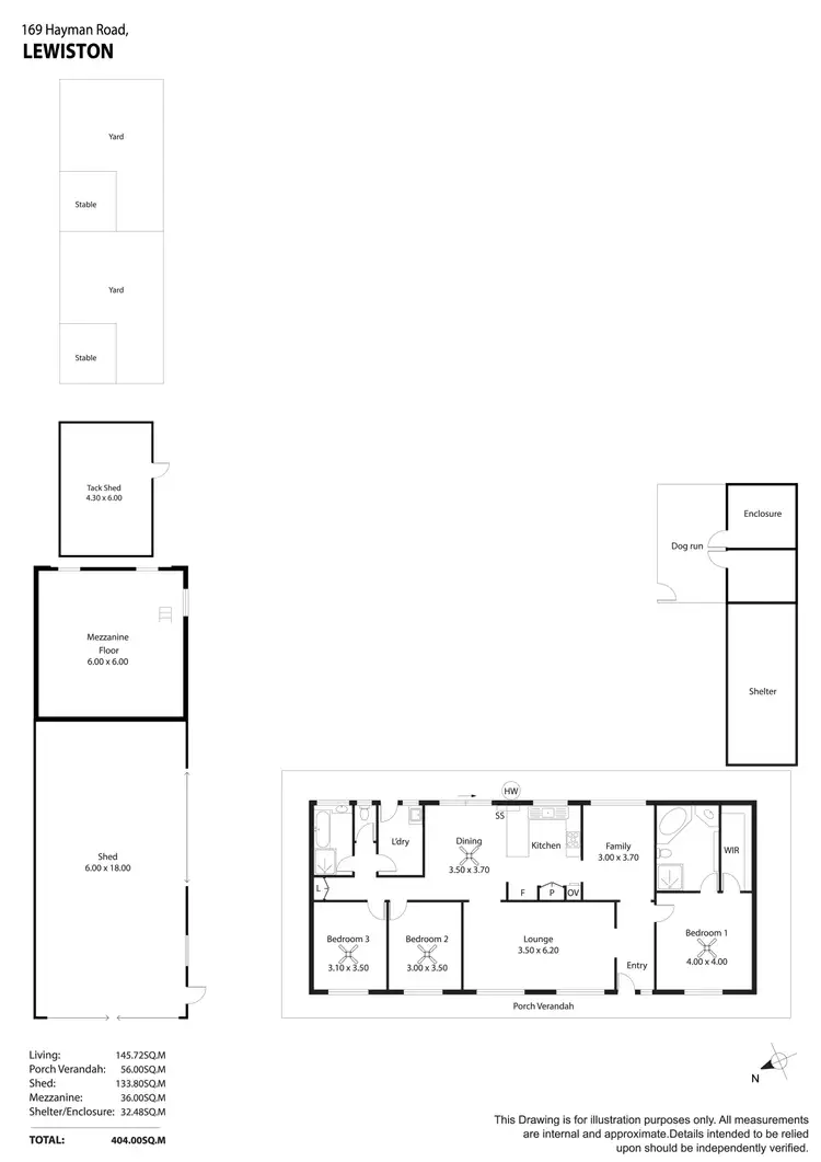 Floorplan of Homely house listing, 169 Hayman Road, Lewiston SA 5501