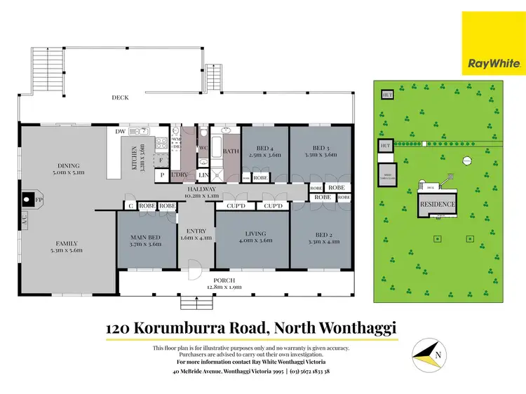 Floorplan of Homely house listing, 120 Korumburra Road, North Wonthaggi VIC 3995