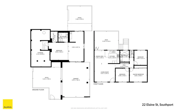 Floorplan of Homely house listing, 22 Elaine Street, Southport QLD 4215