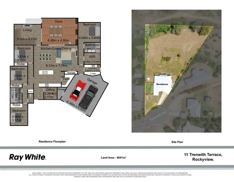 Floorplan of Homely house listing, 11 Trenwith Terrace, Rockyview QLD 4701