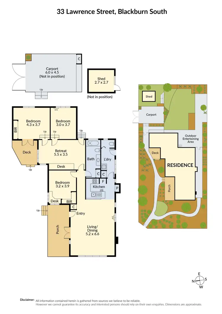 Floorplan of Homely house listing, 33 Lawrence Street, Blackburn South VIC 3130