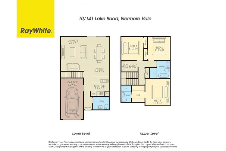Floorplan of Homely townhouse listing, 10/141 Lake Road, Elermore Vale NSW 2287