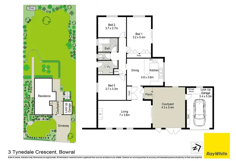 Floorplan of Homely house listing, 3 Tynedale Crescent, Bowral NSW 2576