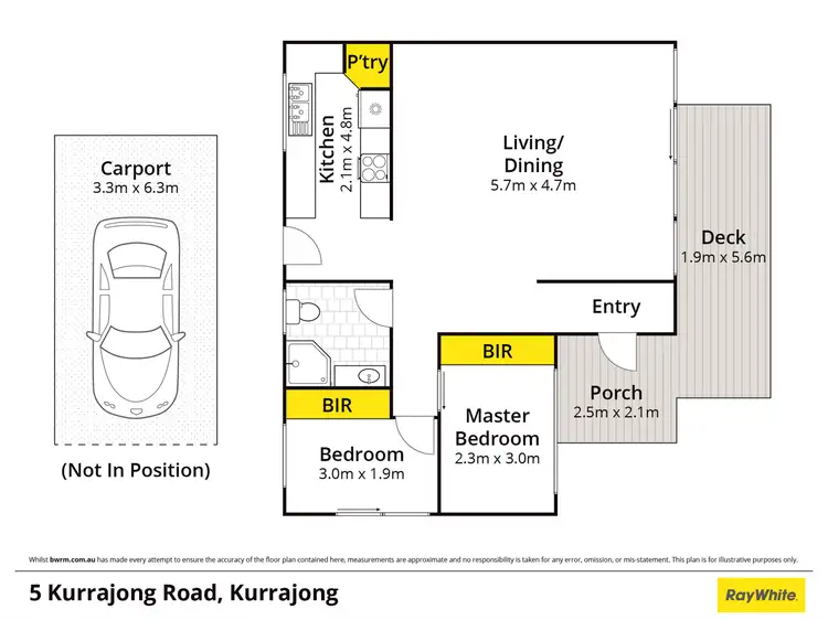 Floorplan of Homely house listing, 5 Kurrajong Road, Kurrajong NSW 2758