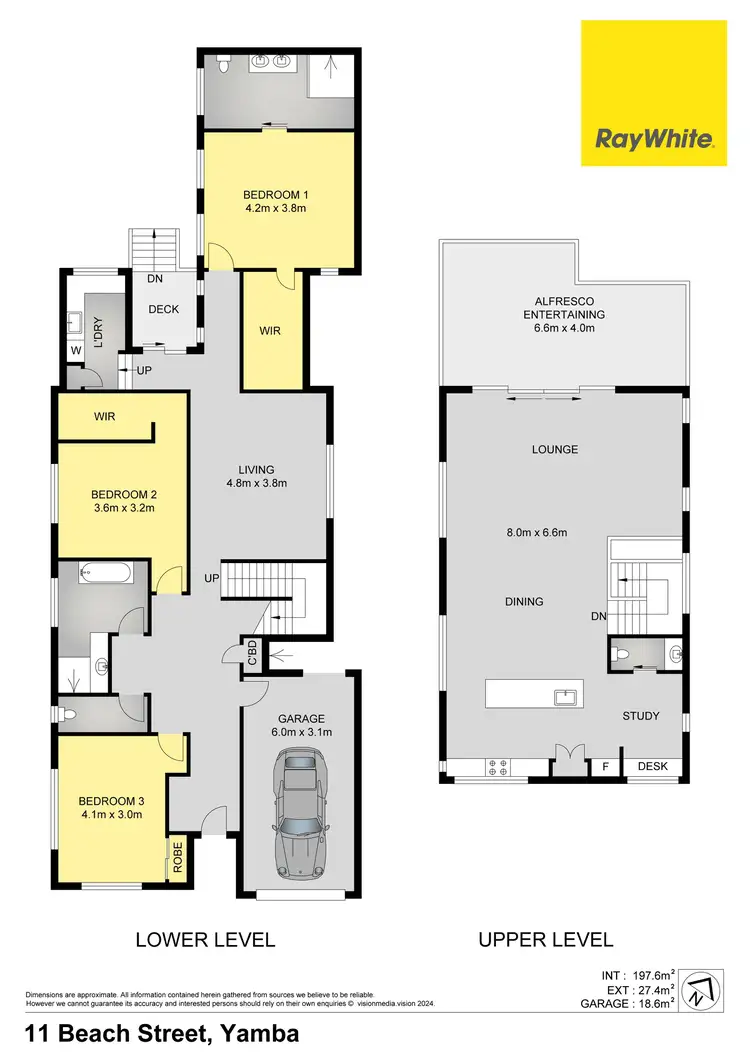 Floorplan of Homely house listing, 11 Beach Street, Yamba NSW 2464