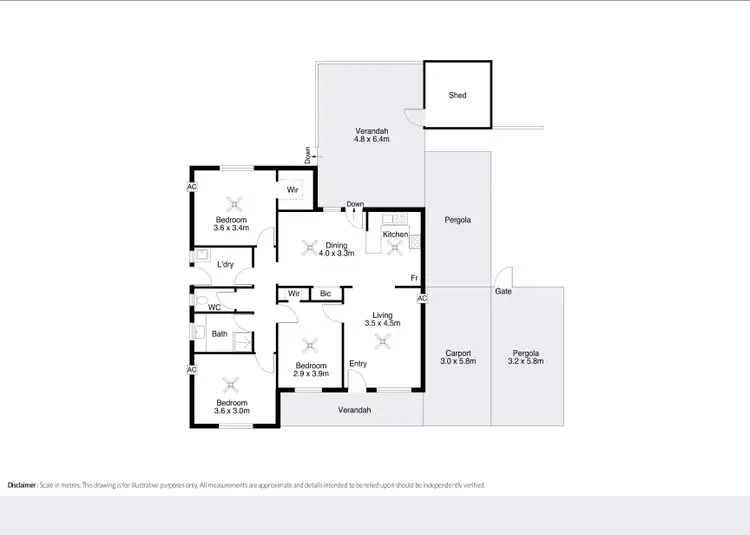 Floorplan of Homely house listing, 8 Puertollano Place, Broome WA 6725