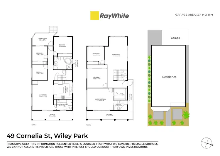 Floorplan of Homely house listing, 49 Cornelia Street, Wiley Park NSW 2195